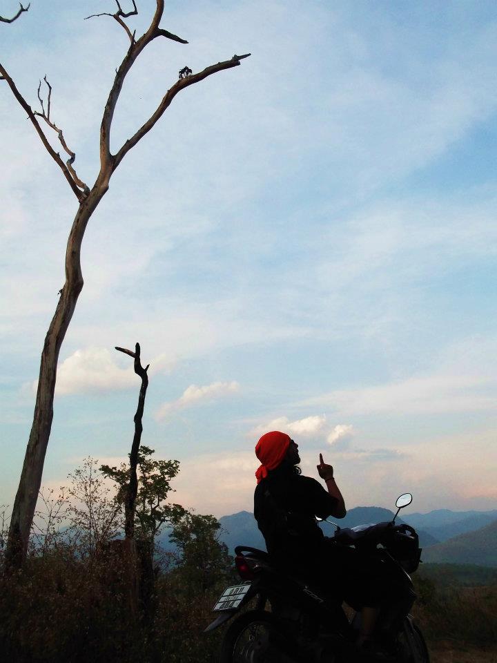 タイ　パーイ　風景　北部の田舎町　秘境　ブランコカフェ　バックパッカー　信号のインテリア